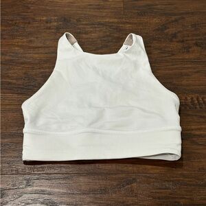 lululemon athletica Women's White/Off White Sports Bra Size 2